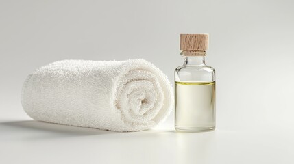 A soothing spa with aromatherapy oils and soft white towels
