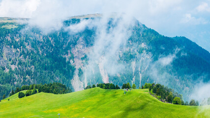 Italian Dolomites natural scenery