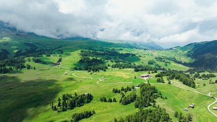 Italian Dolomites natural scenery