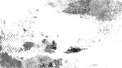 Fototapeta premium Abstract grayscale texture background mottled black white gray speckled grunge distressed pattern design element