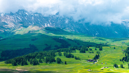 Italian Dolomites natural scenery