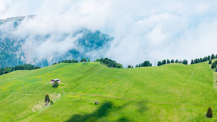 Italian Dolomites natural scenery