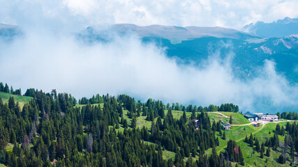 Italian Dolomites natural scenery