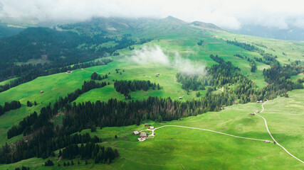 Italian Dolomites natural scenery