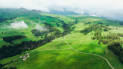 Italian Dolomites natural scenery
