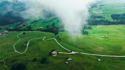 Italian Dolomites natural scenery