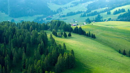 Italian Dolomites natural scenery