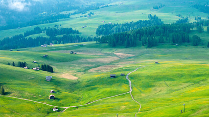 Italian Dolomites natural scenery