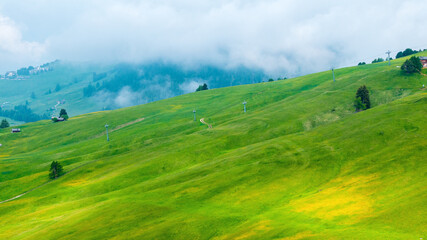 Italian Dolomites natural scenery