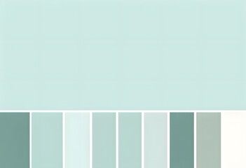 Fototapeta premium Soft Aqua Background in Clean Minimal Style