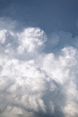nuages dense avant orage portrait
