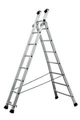 échelle en aluminium sans fond