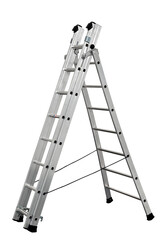 échelle en aluminium sans fond
