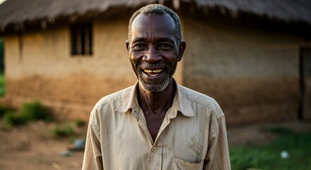 Smiling African Elder