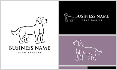 Dog Logo Design Variations. (17)
