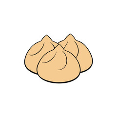 vector illustration of a Dumplings