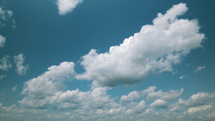 Time lapse. The Cloudy Sky offers a breathtaking scene with Soft Blue Whispers, inviting calm and...