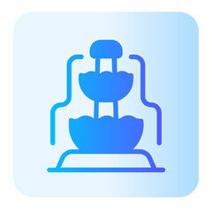 fountain gradient icon