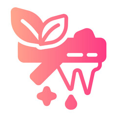 icicle gradient icon