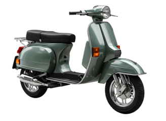 scooter isolated on transparent background

