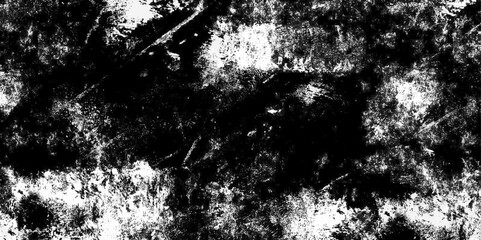 Distressed overlay texture rough black isolated on white and white texture vector grunge background. Distressed Rough Black cracked dark concrete floor or old grunge background. texture black gray.