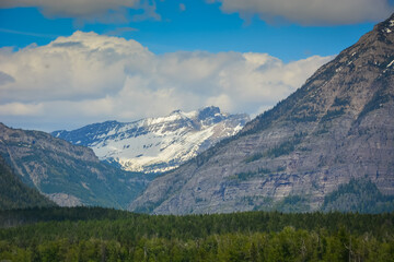 Glacier National Park in northwestern Montana, USA