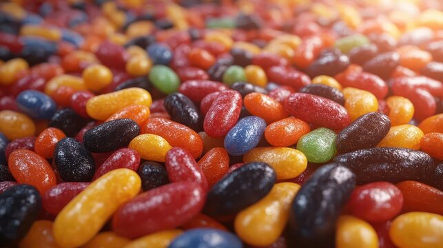 Colorful Candy Pile: Sweet Treats