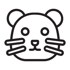 otter line icon