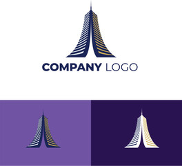 Modern Architecture Logo Design Vector Template | Minimal & Editable Branding Icon Set