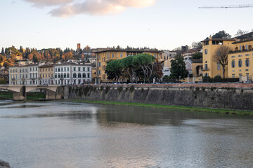 The Old Town of city of Florence, Italy