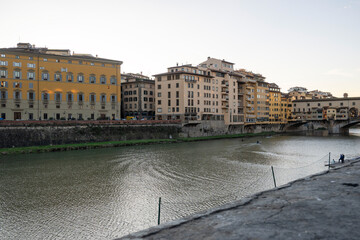 Fototapeta premium The Old Town of city of Florence, Italy