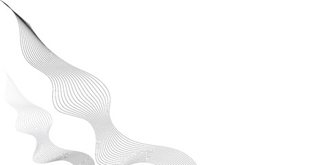 Simple modern abstract wave element for design  the gray pattern of lines abstract background  curved twisted slanting  waved lines pattern