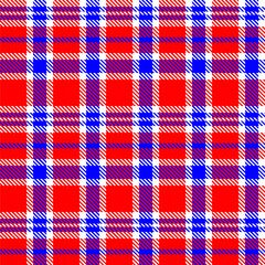 Gingham pattern background. Retro tablecloth texture. Abstract color full of Scott pattern. Pastel gingham seamless background for print on fabric. Vector art