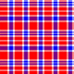 Gingham pattern background. Retro tablecloth texture. Abstract color full of Scott pattern. Pastel gingham seamless background for print on fabric. Vector art