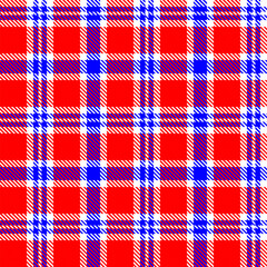 Gingham pattern background. Retro tablecloth texture. Abstract color full of Scott pattern. Pastel gingham seamless background for print on fabric. Vector art