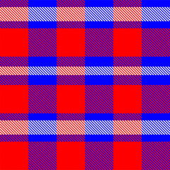 Gingham pattern background. Retro tablecloth texture. Abstract color full of Scott pattern. Pastel gingham seamless background for print on fabric. Vector art