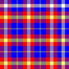 Gingham pattern background. Retro tablecloth texture. Abstract color full of Scott pattern. Pastel gingham seamless background for print on fabric. Vector art