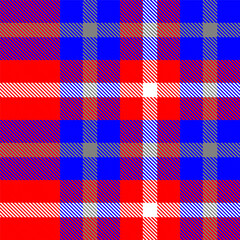 Gingham pattern background. Retro tablecloth texture. Abstract color full of Scott pattern. Pastel gingham seamless background for print on fabric. Vector art