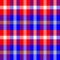 Gingham pattern background. Retro tablecloth texture. Abstract color full of Scott pattern. Pastel gingham seamless background for print on fabric. Vector art