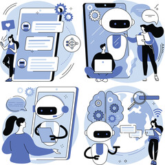 Blue & White Practical Uses of AI in EFL Presentation 02
