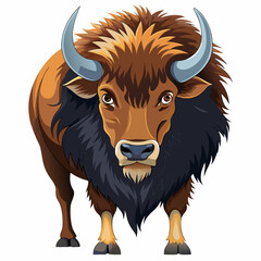 bull with horns