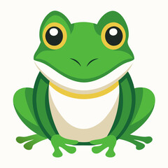 green frog cartoon