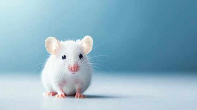 A team running longevity studies in lab mice