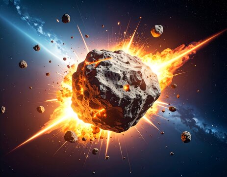Cosmic explosion