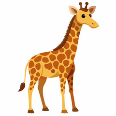 Fototapeta premium giraffe vector illustration