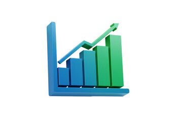 3D Bar Graph: Visualizing Growth & Success in Business