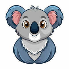 cartoon, animal, bird, owl, vector, illustration, blue, cute, funny, character, fun, baby, icon, art, head, nature, love, panda, happy, bear, symbol, smile, monster, comic