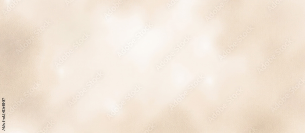 Poster soft warm watercolor texture background with cloudy brown shapes artistic abstract design for poster
