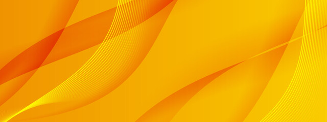 Abstract orange and yellow wavy lines perfect for backgrounds, posters, digital art, and modern design projects needing a vibrant touch.