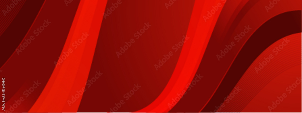 Aufkleber abstract red curves and lines form an unnamed design suitable for backgrounds, prints, and digital a